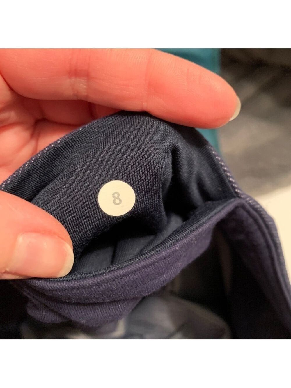 Lululemon Wunder Under Dark Blue Size 8 - Picture 6 of 8